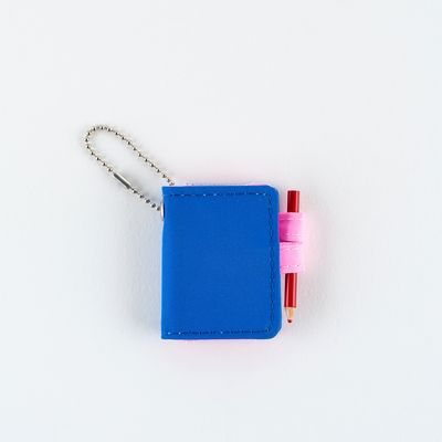 Hobonichi Mini Keychain (Blue x Pink)