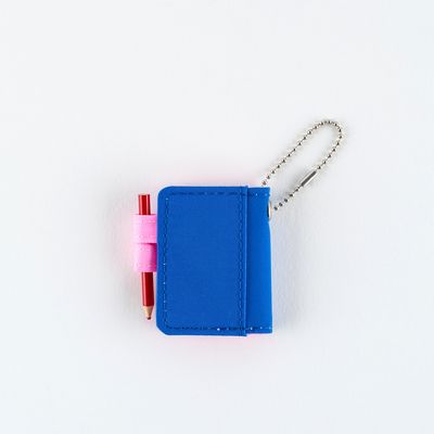 Hobonichi Mini Keychain (Blue x Pink)