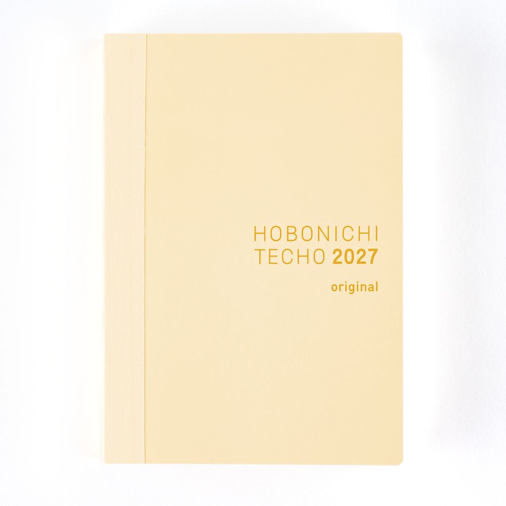 Hobonichi A6 Original Book [ENG/JAN/MON] 2027