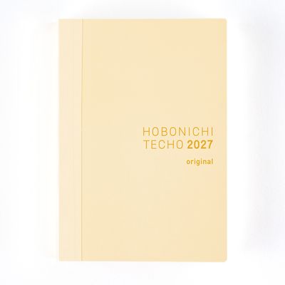 Hobonichi A6 Original Book [ENG/JAN/MON] 2027