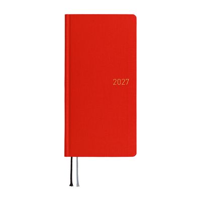 Hobonichi Weeks Colors: Poppy Red 2027
