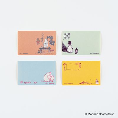 Hobonichi Sticky Note Roll Moomin: Moomin Family’s Island Life