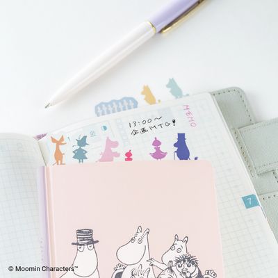 Hobonichi Index Sticky Notes Moomin: Friends of Moominvalley