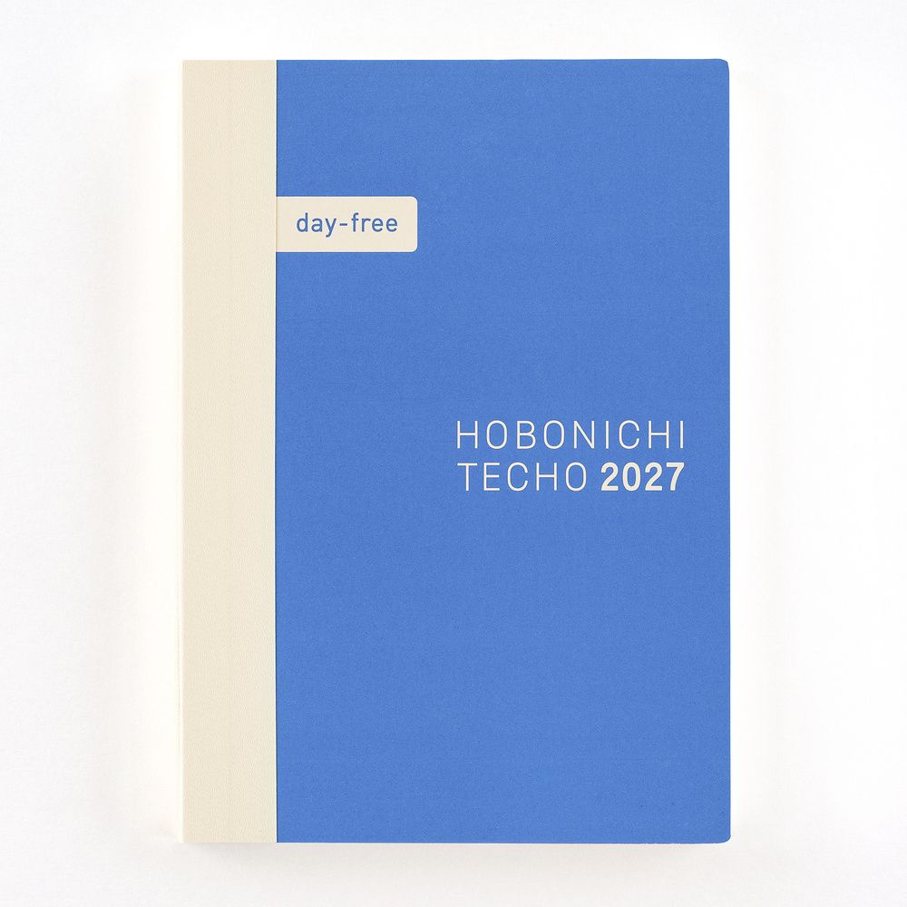 Hobonichi A6 Japanese Day-Free Book [JPN/JAN/MON] 2027