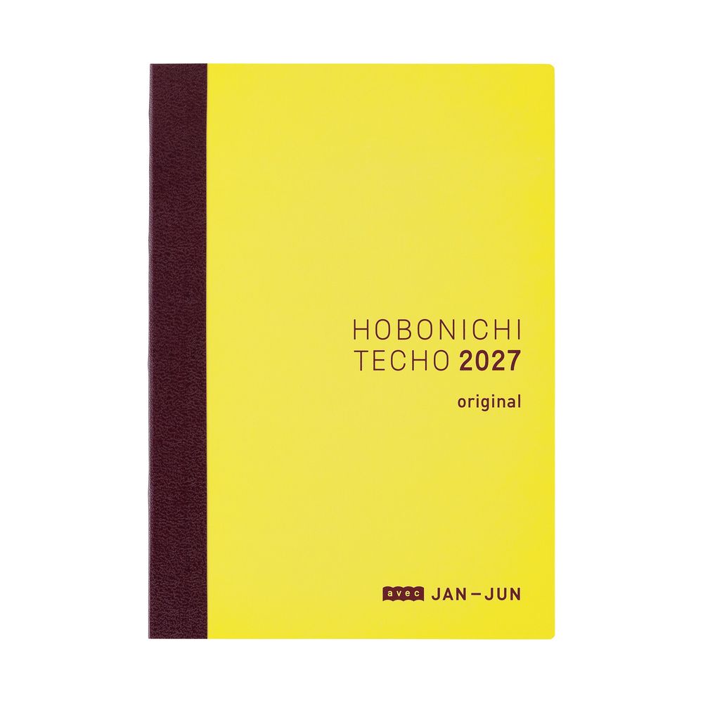 Hobonichi A6 Original Avec Books [JPN/JAN/MON] 2027