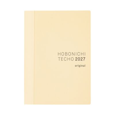 Hobonichi A6 Original Book [JPN/JAN/MON] 2027