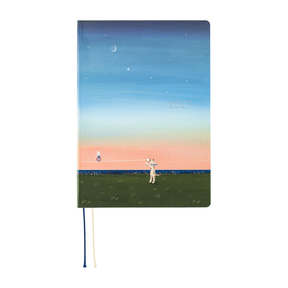 Hobonichi A5 HON Hiroko Kubota: String Telephone Until the Moon is Full