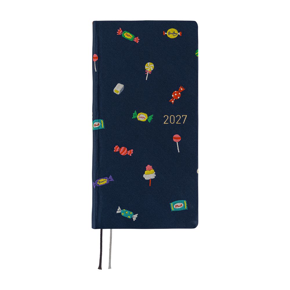 Hobonichi Weeks MEGA Bow &amp; Tie: Candy Dream 2027