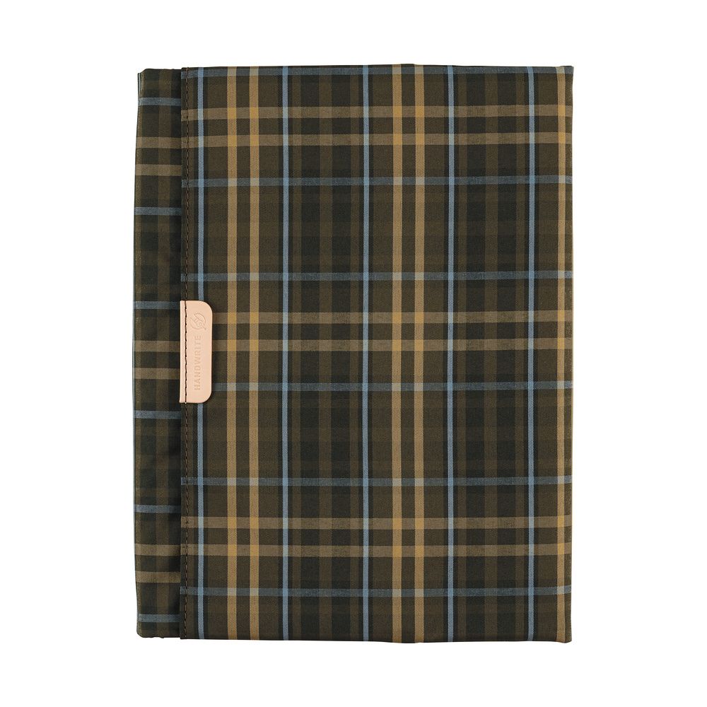 Hobonichi A5 Cover Tragen: Bitter Plaid