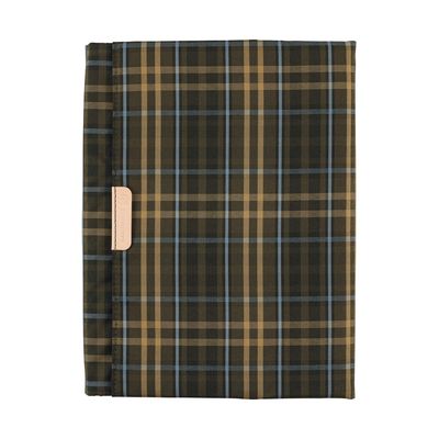 Hobonichi A5 Cover Tragen: Bitter Plaid