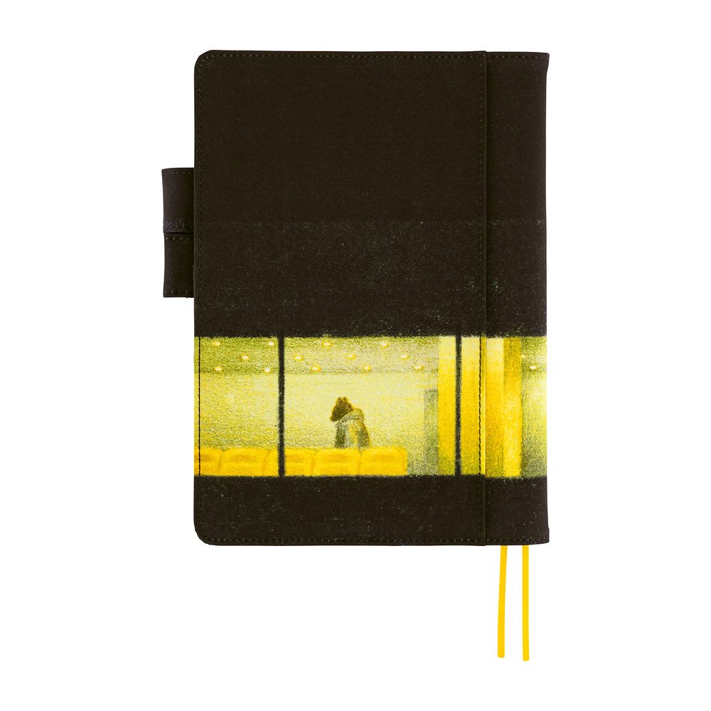 Hobonichi A5 Cover Akiko Miyakoshi: An Airport at Night