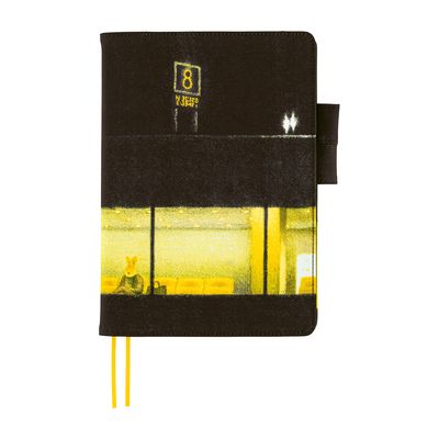 Hobonichi A5 Cover Akiko Miyakoshi: An Airport at Night