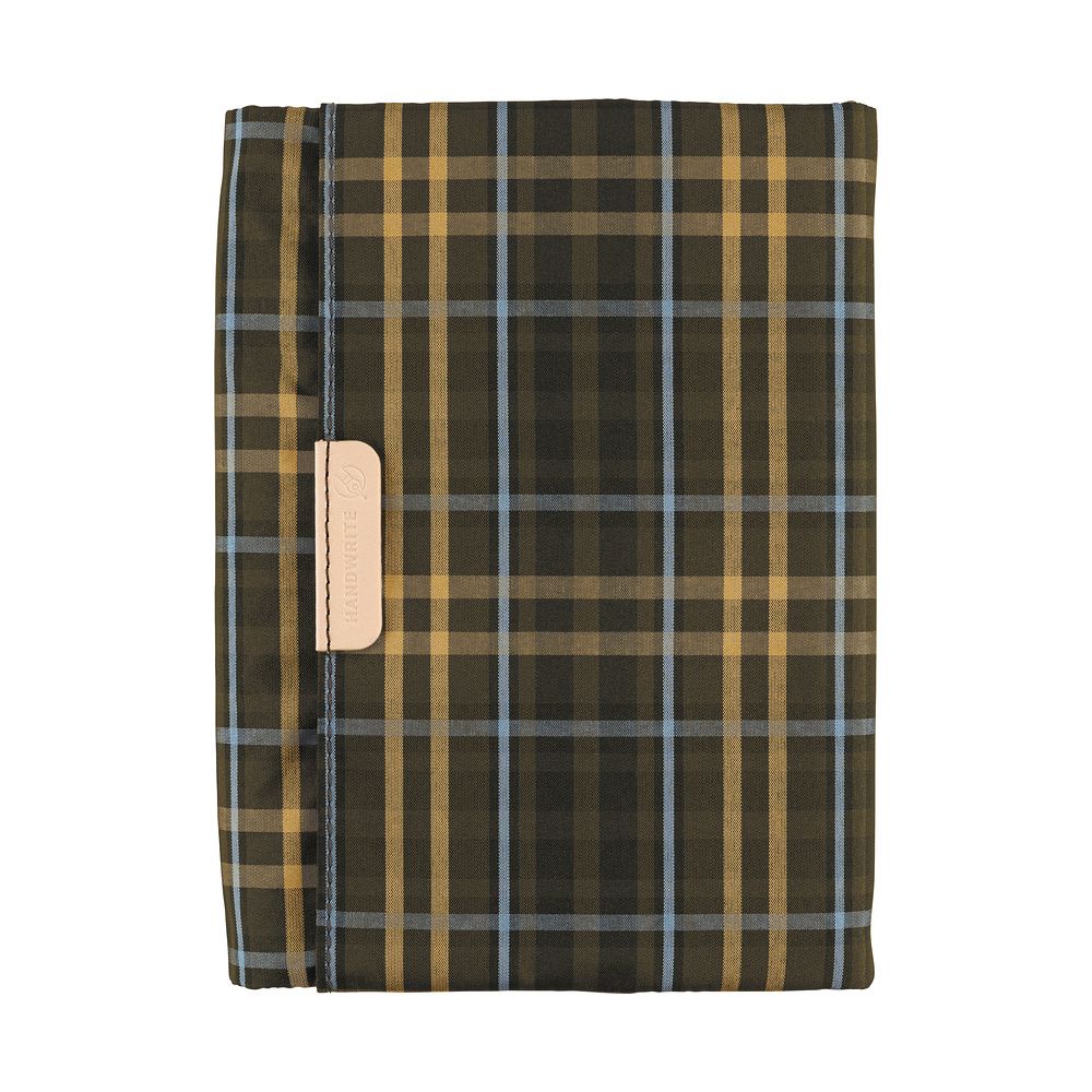 Hobonichi A6 Cover Tragen: Bitter Plaid