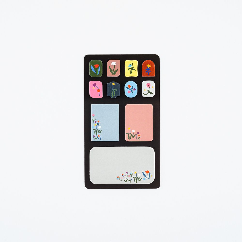Hobonichi Sticky Notes Yoshie Watanabe: Petit Bloom
