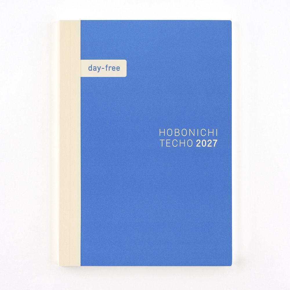 Hobonichi A5 Japanese Day-Free Book [JPN/JAN/MON] 2027