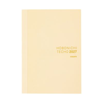 Hobonichi A5 Cousin Book [ENG/JAN/MON] 2027