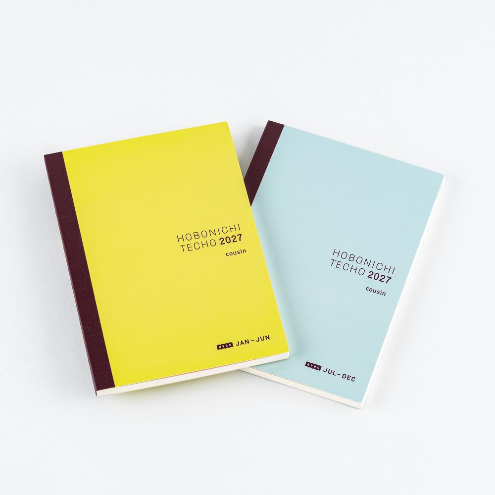Hobonichi A5 Cousin Avec Books [JPN/JAN/MON] 2027
