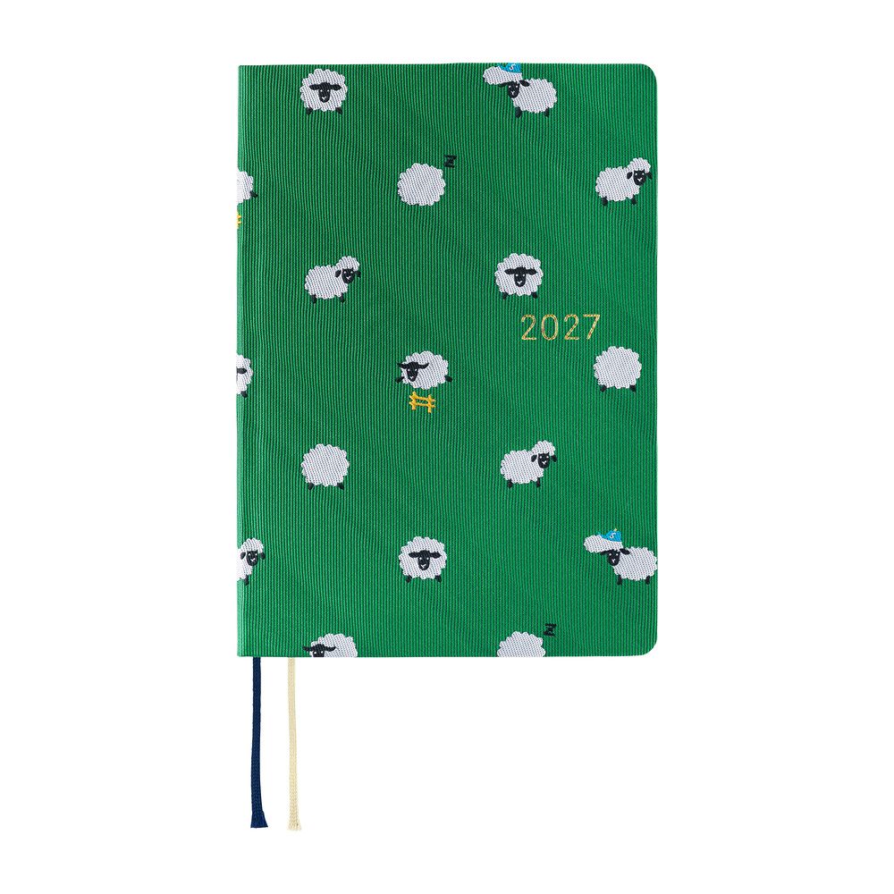 Hobonichi A5 HON Bow &amp; Tie: Sheep Sheep Sheep