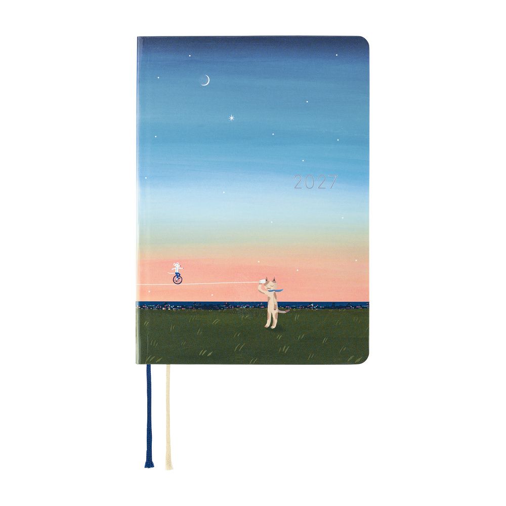 Hobonichi A6 HON Hiroko Kubota: String Telephone Until the Moon is Full