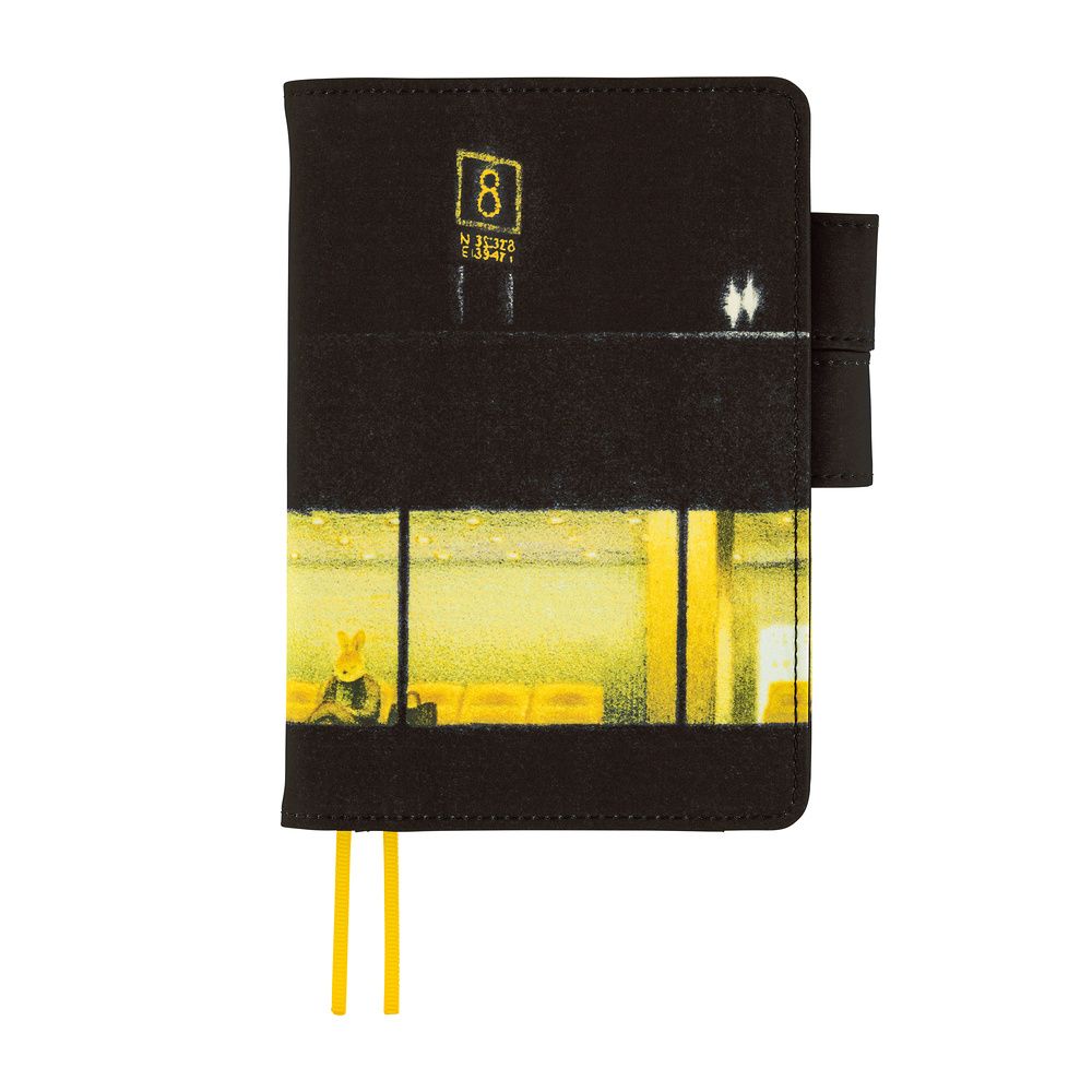Hobonichi A6 Cover Akiko Miyakoshi: An Airport at Night