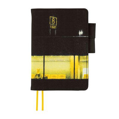 Hobonichi A6 Cover Akiko Miyakoshi: An Airport at Night