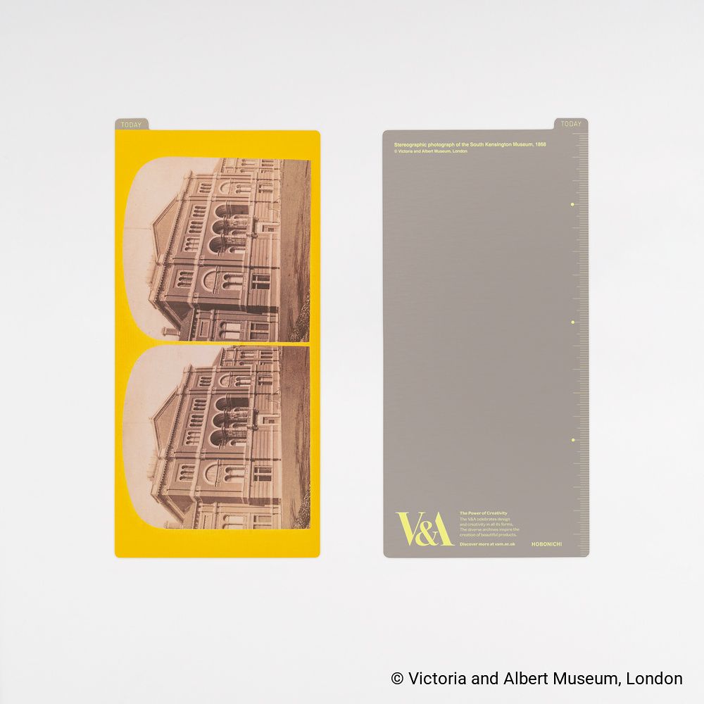 Hobonichi Weeks Pencil Board V&amp;A Series: Museum Stereographic Photograph