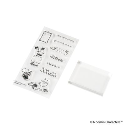 Hobonichi Clear Stamp Moomin: Frame