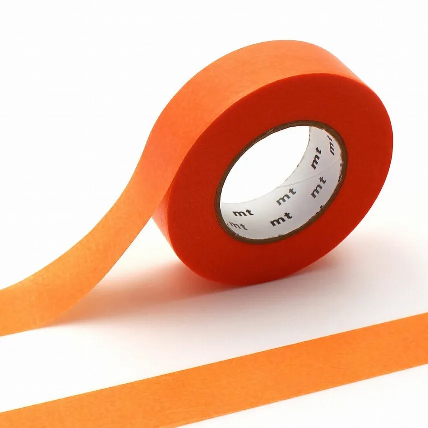 mt Ganshin Orange Washi Tape