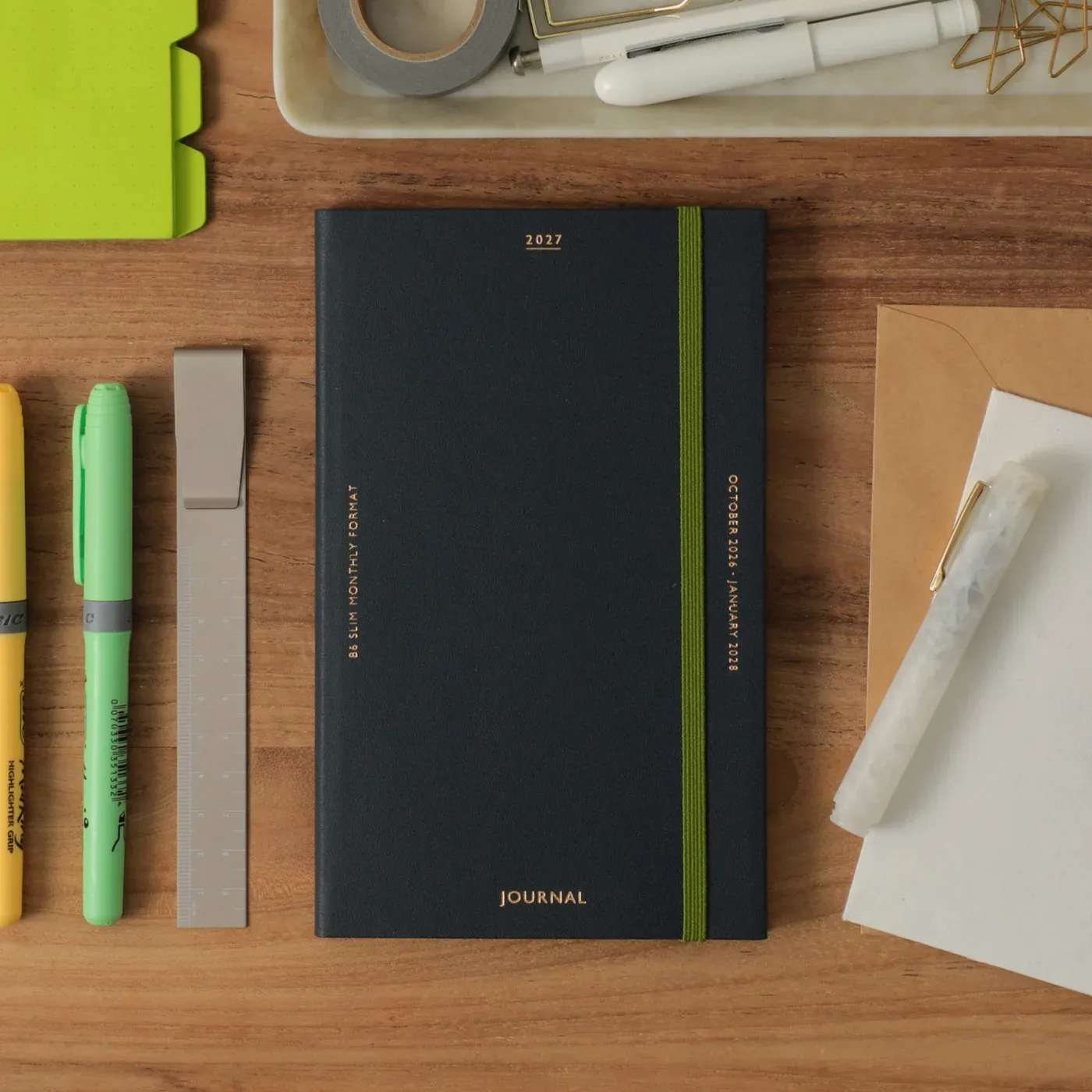 Hightide Katy Monthly Diary 2027 B6 Slim