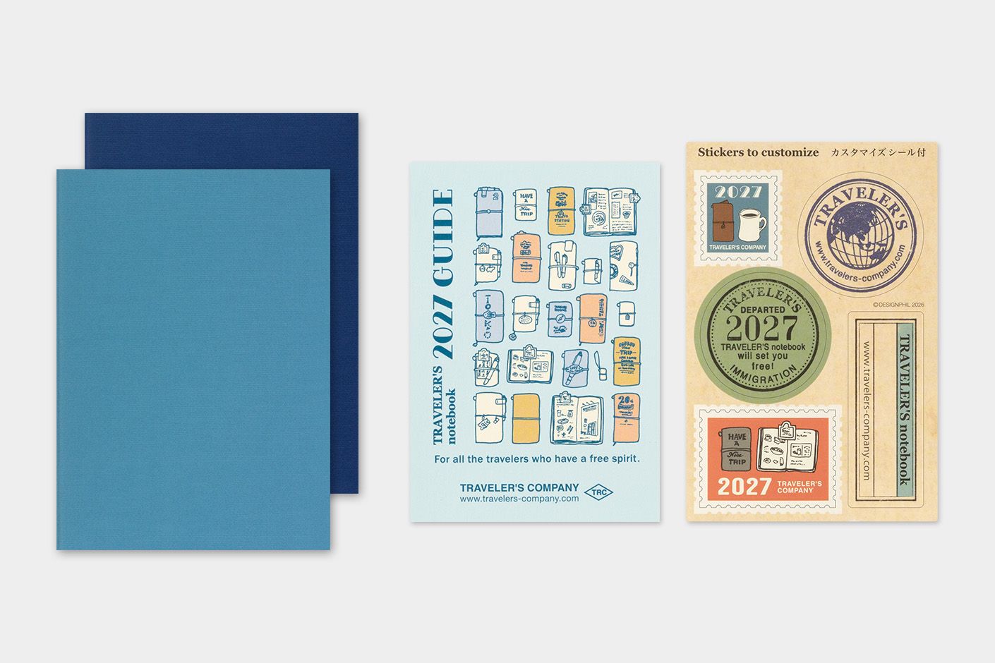 TRAVELER'S notebook 2027 Diary Weekly Passport Size