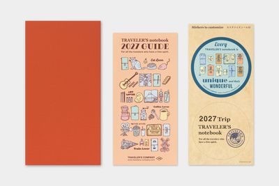 TRAVELER'S notebook 2027 Diary Monthly Regular Size