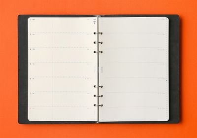 PLOTTER Weekly Schedule Refill 2027 PLT0002 (A5 Size)