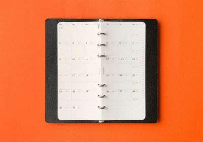 PLOTTER Monthly Schedule Refill 2027 PLT0001 (Narrow Size)