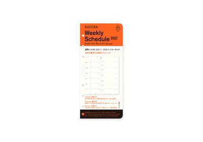 PLOTTER Weekly Schedule Refill 2027 PLT0002 (Narrow Size) PLOTTER Weekly Schedule Refill 2027 PLT0002 (Narrow Size)