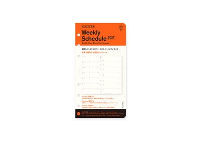 PLOTTER Weekly Schedule Refill 2027 PLT0002 (Bible Size) PLOTTER Weekly Schedule Refill 2027 PLT0002 (Bible Size)