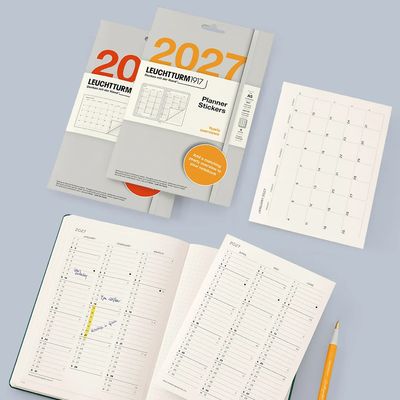 Leuchtturm1917 2027 A5 Planner Stickers, Monthly Planner