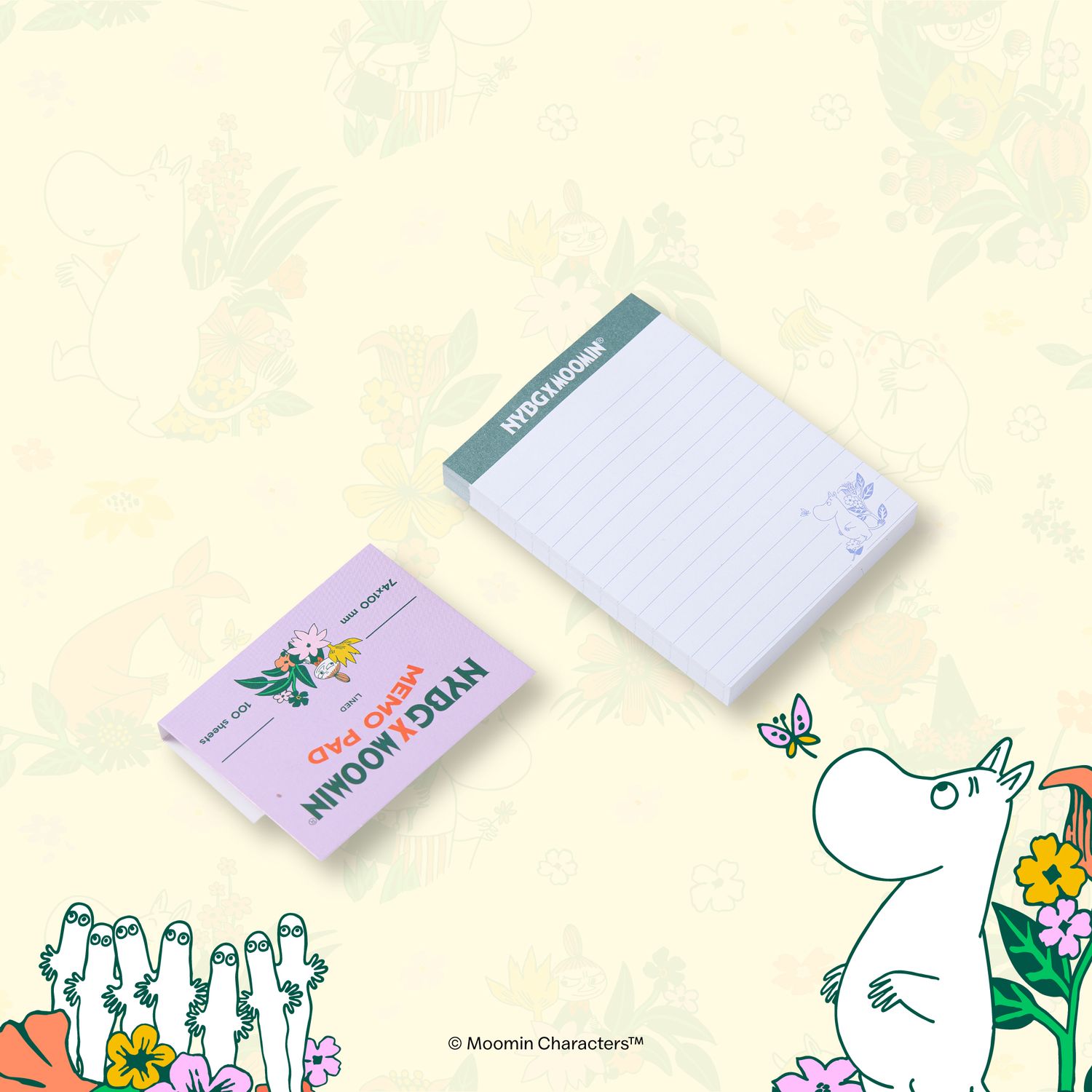 Moomin x NYBG Memo Pad