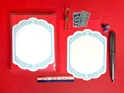 Winter Holiday Letterpress Note Cards (box of 8)