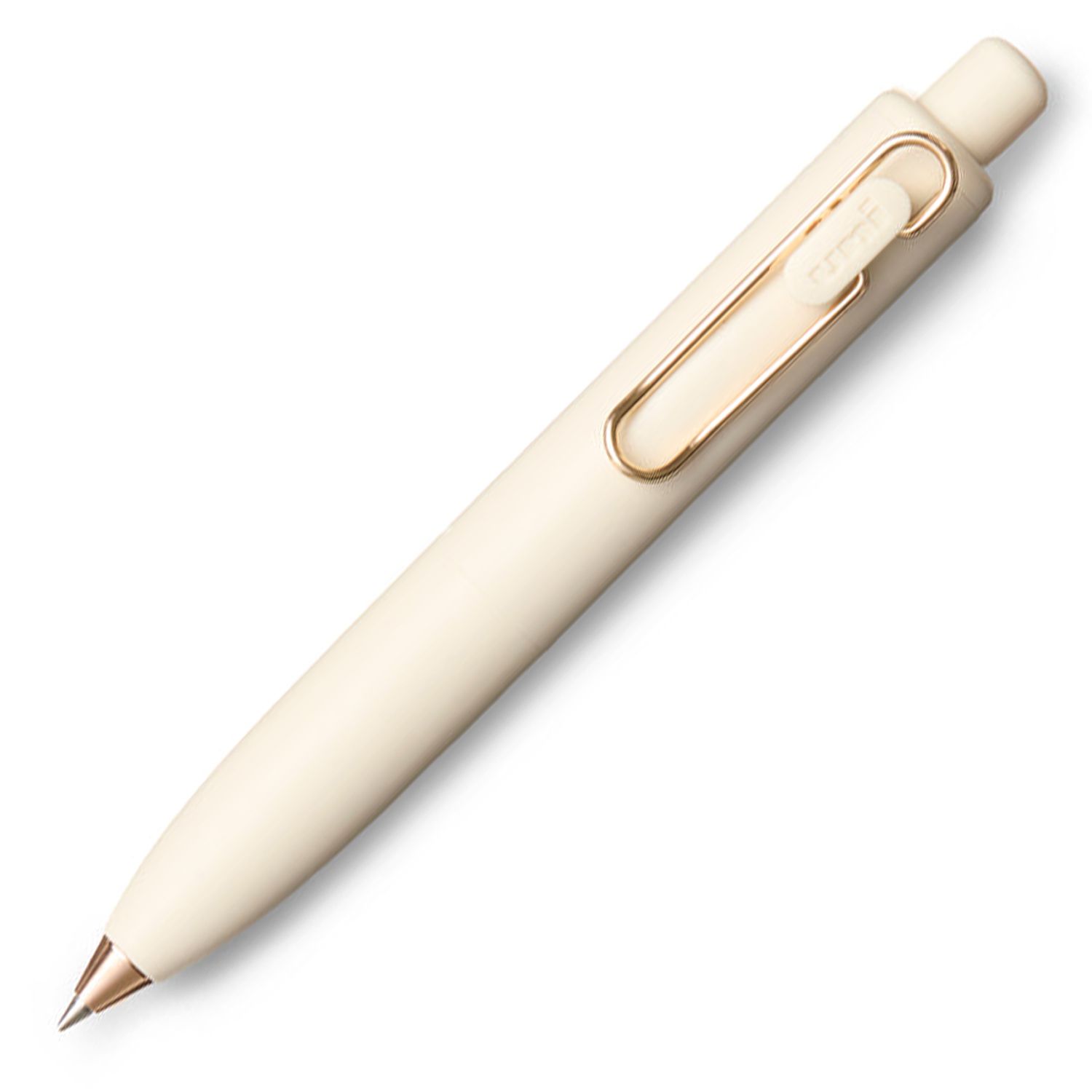 Uni-ball One P Gel Pen 0.5mm Yogurt with Rose Gold