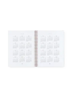 Appointed 2026-2027 Weekly Grid Planner - Hunter Green
