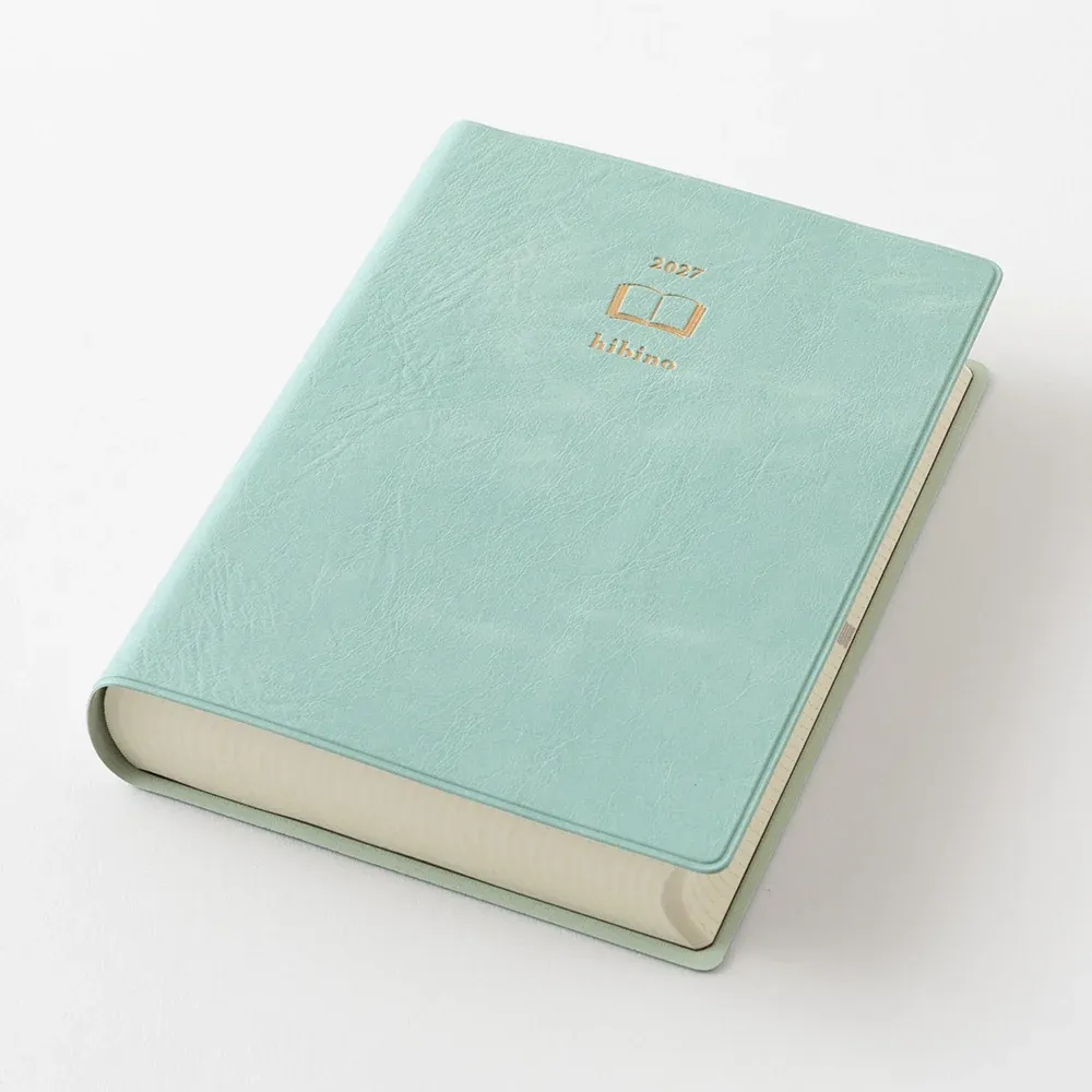 Midori MD Diary Hibino A6 Blue Green 2027
