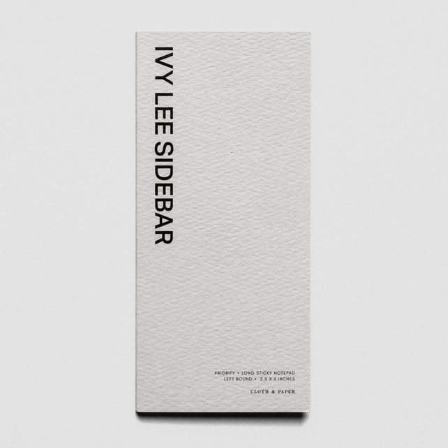 Long Sidebar Sticky Notes - Ivy Lee
