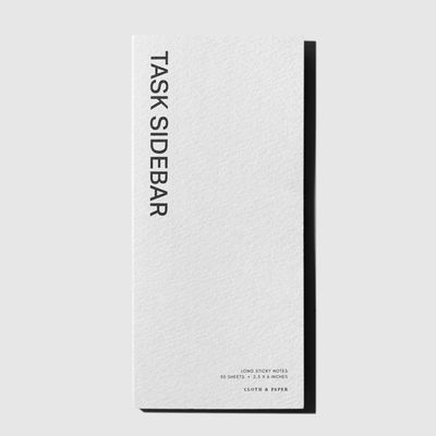Long Sidebar Sticky Notes - Task
