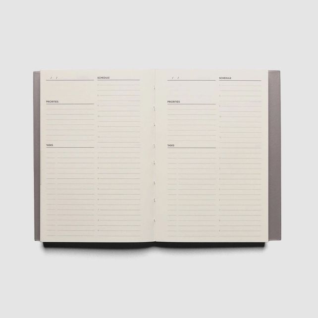 Petite Perfect Bound Notebook Daily Lined - Verona