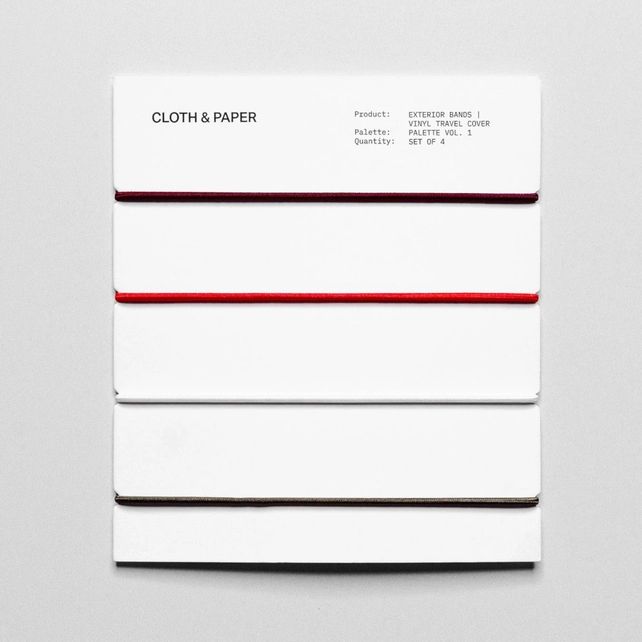 Notebook Travel Bands - Vol 1