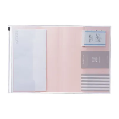 MARK'STYLE 2027 A5 Weekly Vertical Planner (Japan Wave Mint)