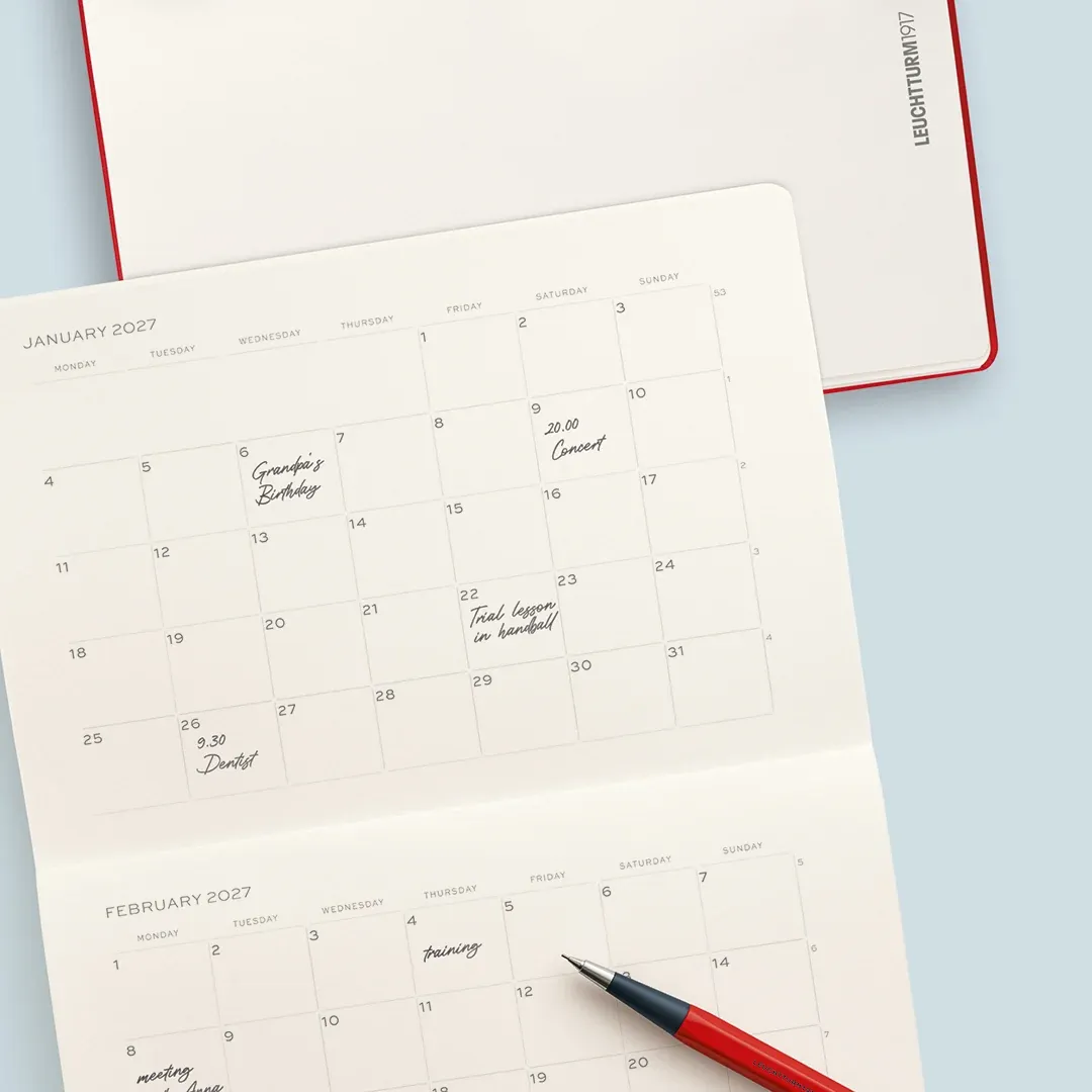 Leuchtturm - 2027 Monthly Planner Booklet