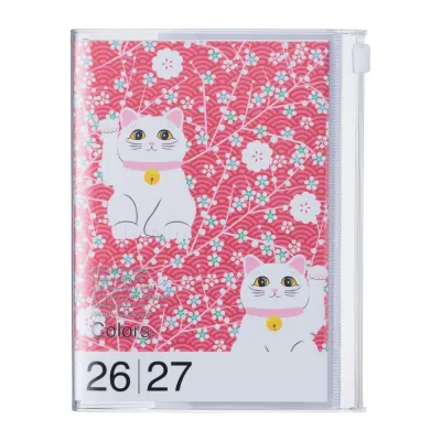 MARK'STYLE 2027 A6 Weekly Vertical Planner