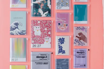 MARK'STYLE 2027 B6 Weekly Vertical Planner