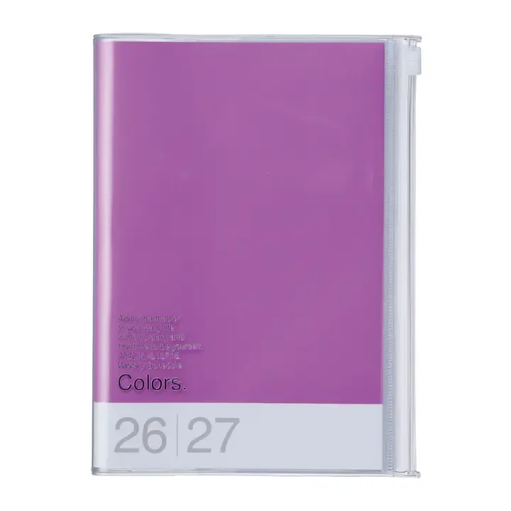 MARK'STYLE 2027 B6 Weekly Vertical Planner